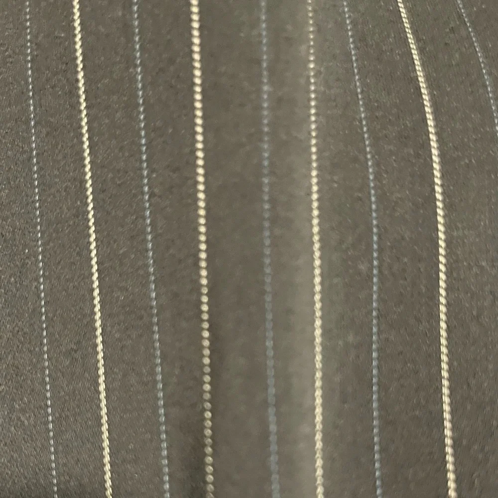 ANNE KLEIN - Pant Suit. Black Pinstripe Blazer and Pants. - Picture 12 of 15